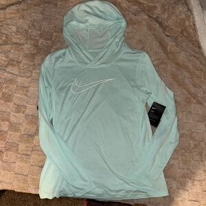 Nike Women's Aqua Hoodie Sweatshirt